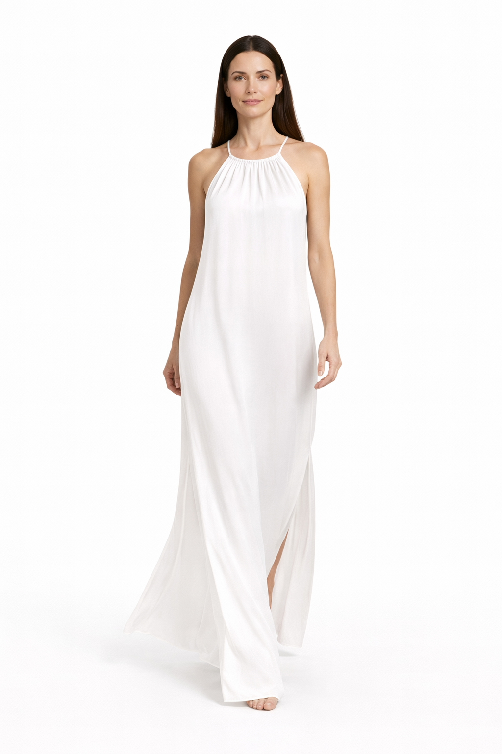 Vestido Maxi Halter de Verano