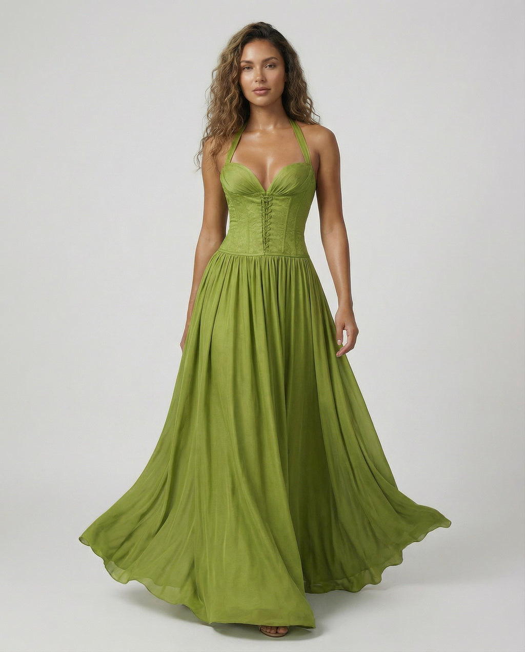 Vestido Maxi Aurelia - Olivia