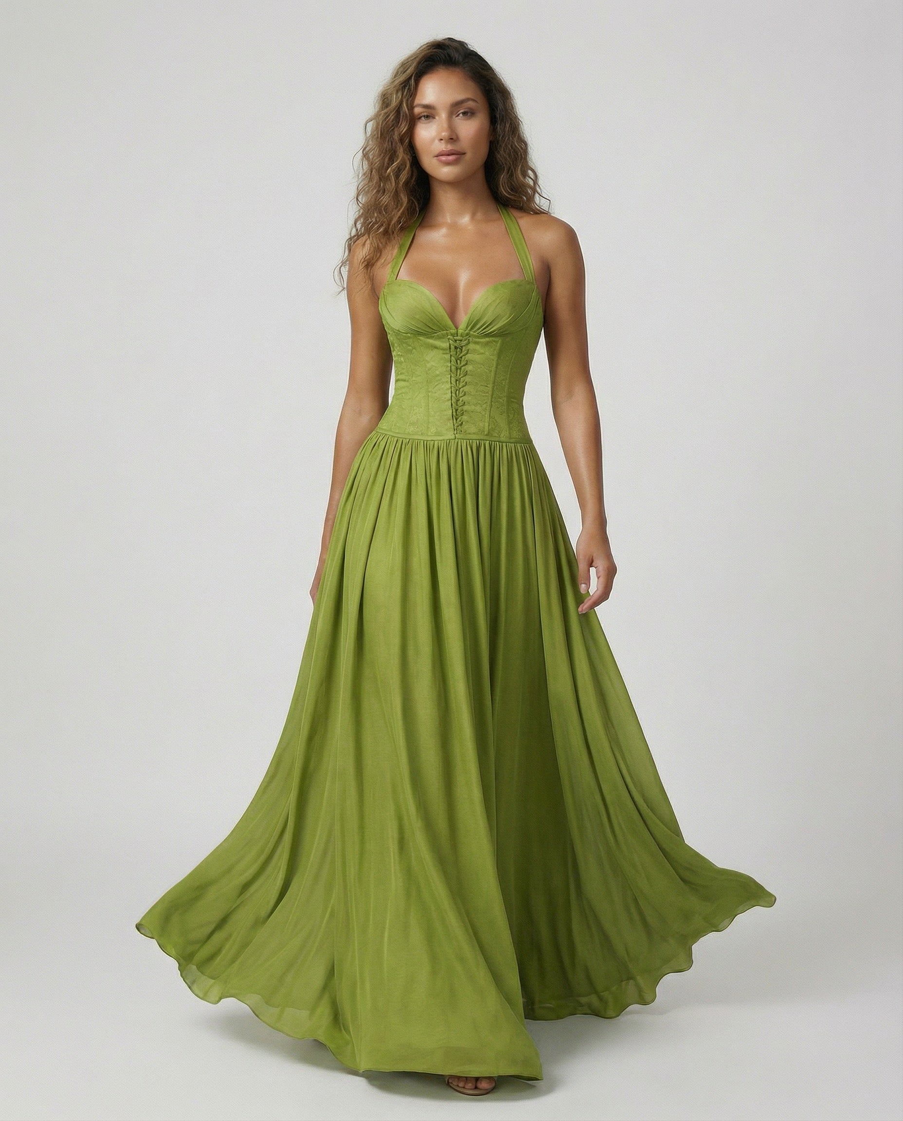 Vestido Maxi Aurelia - Olivia