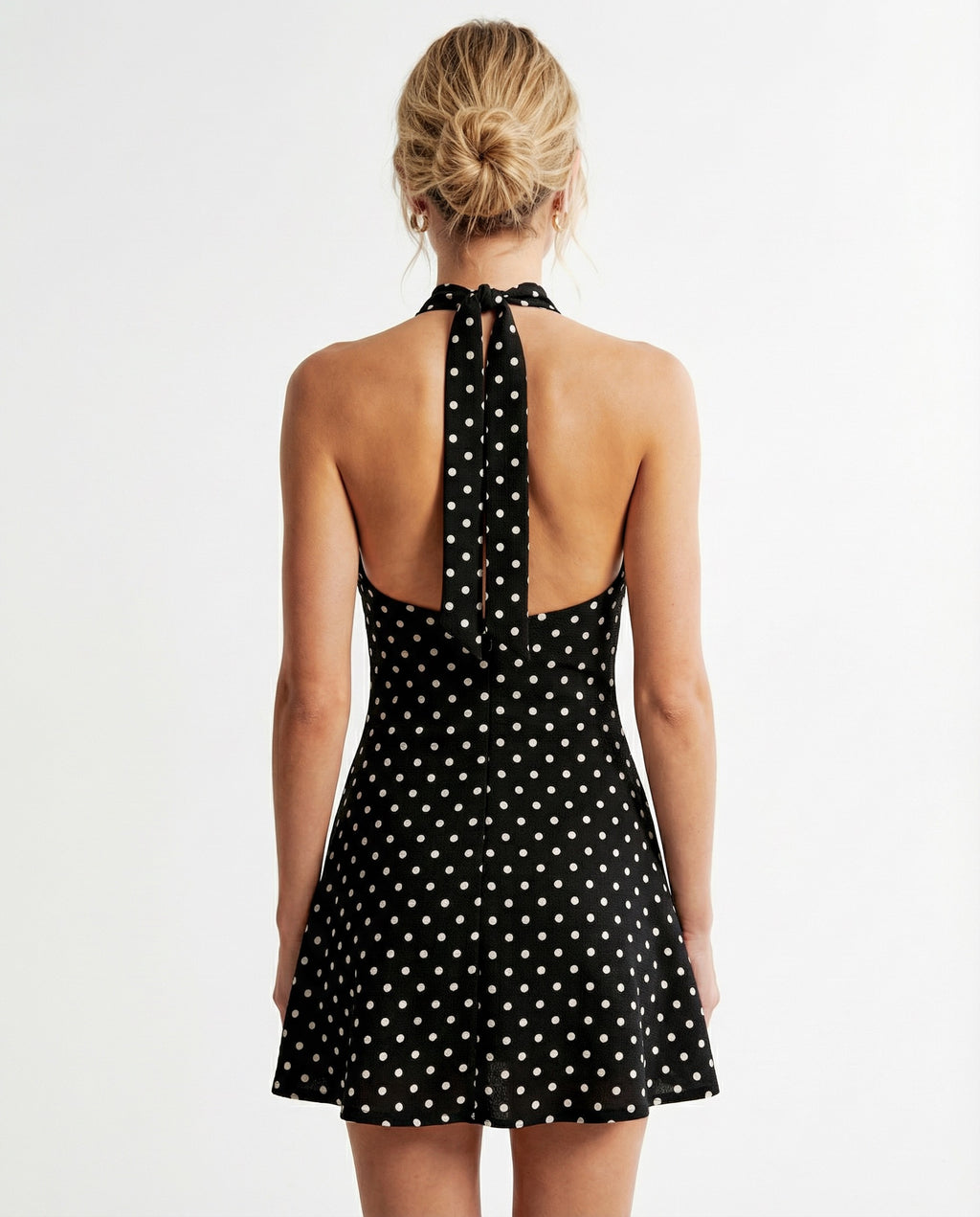 Vestido Mini Vintage de Lunares